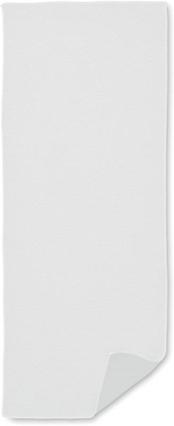 Obrázky: Sportovní ručník bílý 30x80cm, Obrázek 2
