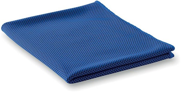 Obrázky: Sportovní ručník modrý 30x80cm, Obrázek 2
