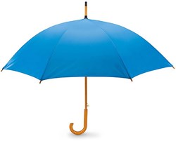 Obrázky: Král.modrý automatický deštník se zahnutou ručkou