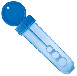 Obrázky: Bublifuk v tubě s bezpečnostním uzávěrem,modrý