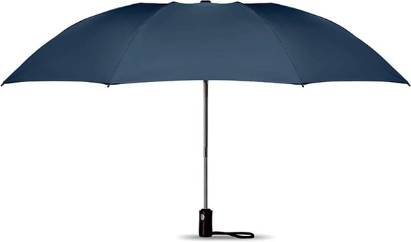 Obrázky: Modrý skládací automatický deštník 23