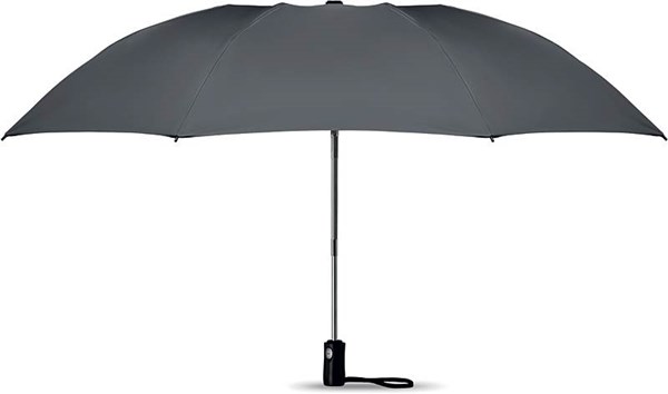 Obrázky: Šedý skládací automatický deštník 23