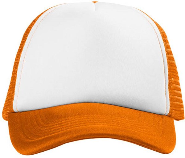 Obrázky: Oranžovo-bílá čepice pro řidiče kamionů, Obrázek 2