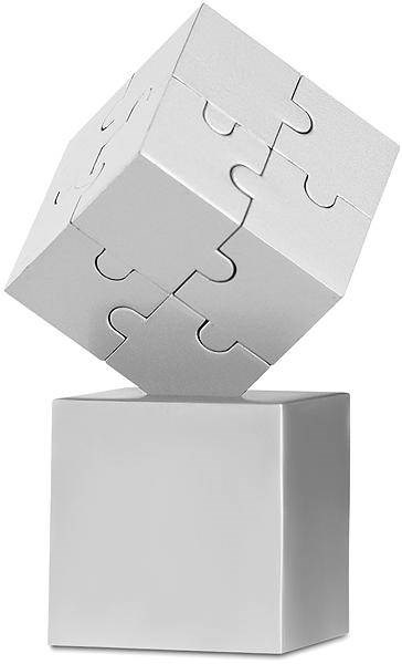 Obrázky: Kovové puzzle s magnetickou základnou, Obrázek 8