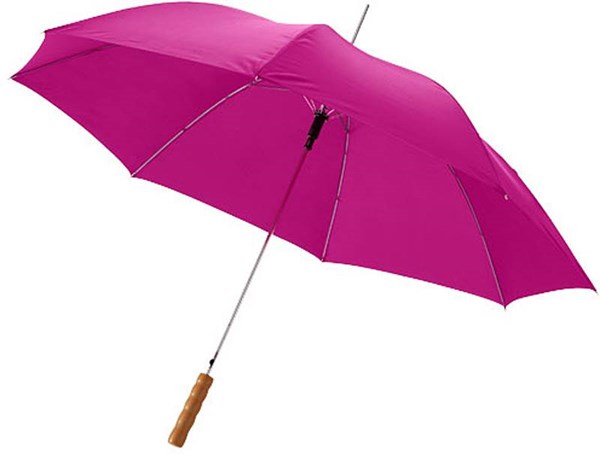 Obrázky: Purpurový automatický deštník, tvarovaná rukojeť