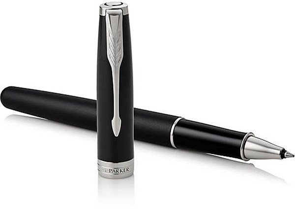 Obrázky: PARKER Sonnet Matte Black CT,roller, Obrázek 3