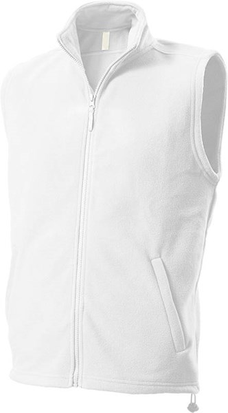 Obrázky: Vicky 280 bílá fleecová vesta XL