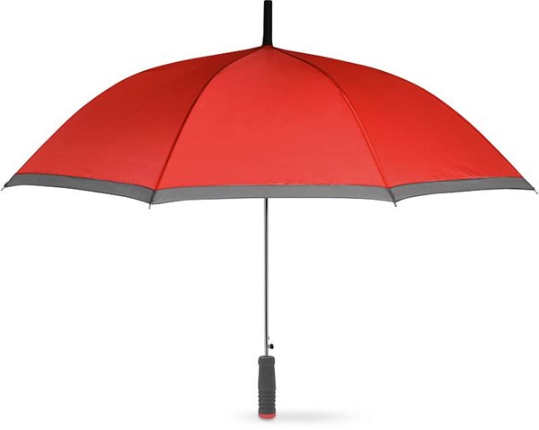 Obrázky: Červený automatický deštník s EVA rukojetí