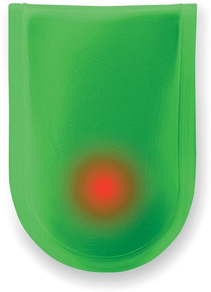 Obrázky: Zelené LED bezpečnostní světlo-magnetický klip, Obrázek 2