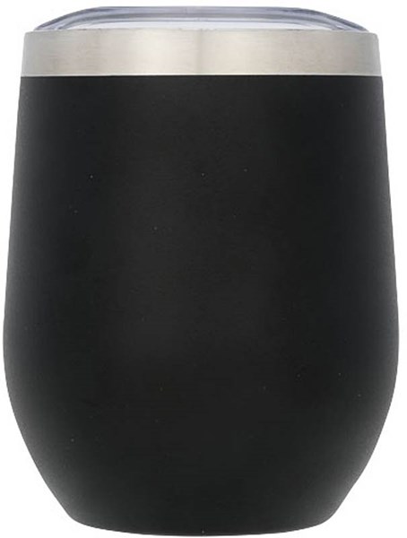 Obrázky: Černý termohrnek s izolací z mědi a vakua, 350ml, Obrázek 3