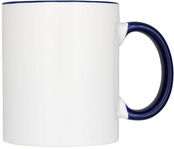 Obrázky: Modrý hrnek vhodný i pro sublimační potisk, 330 ml, Obrázek 2