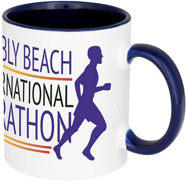 Obrázky: Modrý hrnek vhodný i pro sublimační potisk, 330 ml, Obrázek 6