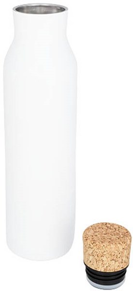 Obrázky: Bílá měděná vakuem izolovaná láhev 590 ml, Obrázek 2