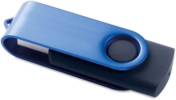 Obrázky: Twister Rotodrive modrý USB flash disk 4GB
