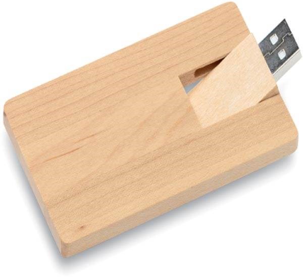 Obrázky: Memowood dřevěný USB disk 4GB