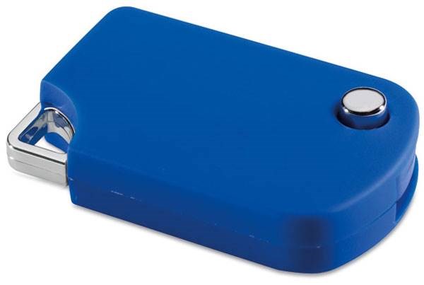 Obrázky: Popmemo modrý vysouvací USB flash disk 4GB