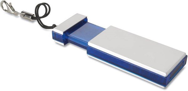 Obrázky: Memopush modré vysouvací USB 4GB