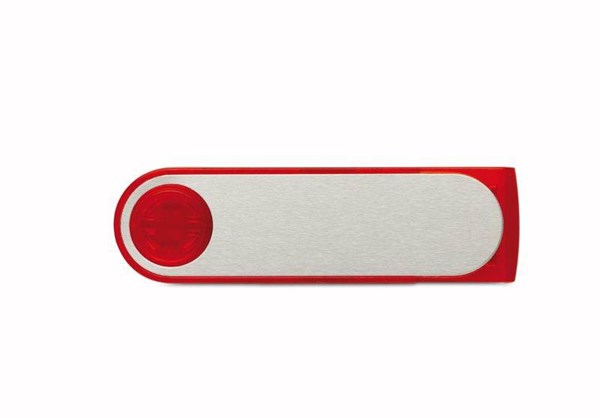 Obrázky: Rotolink červeno-stříb. rotační USBflash disk 4GB, Obrázek 2