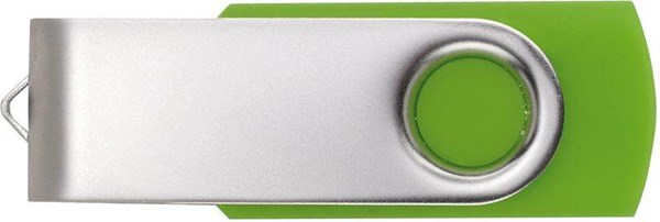 Obrázky: Twister Techmate zeleno-stříbrný USB disk 4GB, Obrázek 5
