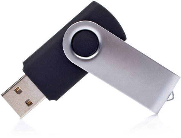Obrázky: Twister Techmate černo-stříbrný USB disk 4GB, Obrázek 6