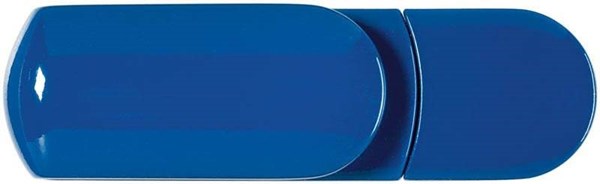 Obrázky: Clip modrý USB flash disk ve tvaru klipu  4GB, Obrázek 3