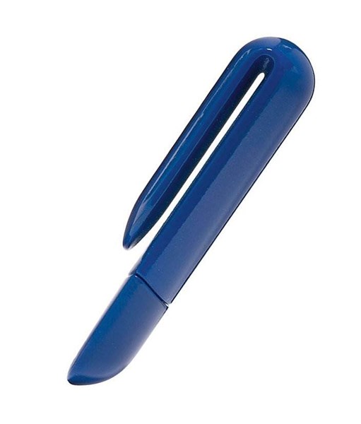 Obrázky: Clip modrý USB flash disk ve tvaru klipu  4GB, Obrázek 4
