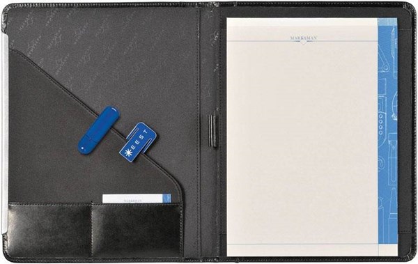 Obrázky: Bookmark modrý USB flash disk-záložka s klipem 4GB, Obrázek 5