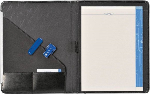 Obrázky: Bookmark modrý USB flash disk-záložka s klipem 4GB, Obrázek 6