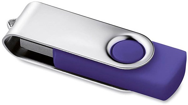 Obrázky: Twister Techmate 3.0 fialovo-stříbr. USB disk 8GB