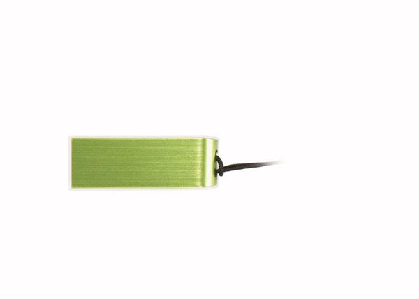 Obrázky: Datamini zelený vysouvací USB disk s poutkem 8GB, Obrázek 2