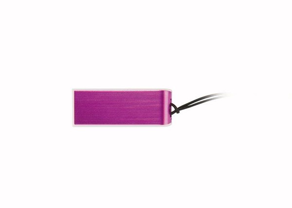Obrázky: Datamini fuchsie vysouvací USB disk s poutkem 8GB, Obrázek 3