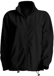 Obrázky: Černá fleecová bunda POLAR 300, S