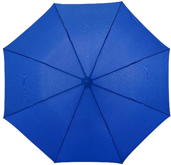 Obrázky: Královsky modrý skládací deštník, rovná rukojeť, Obrázek 2