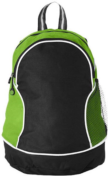 Obrázky: Zelený batoh s černou přední kapsou, Obrázek 2