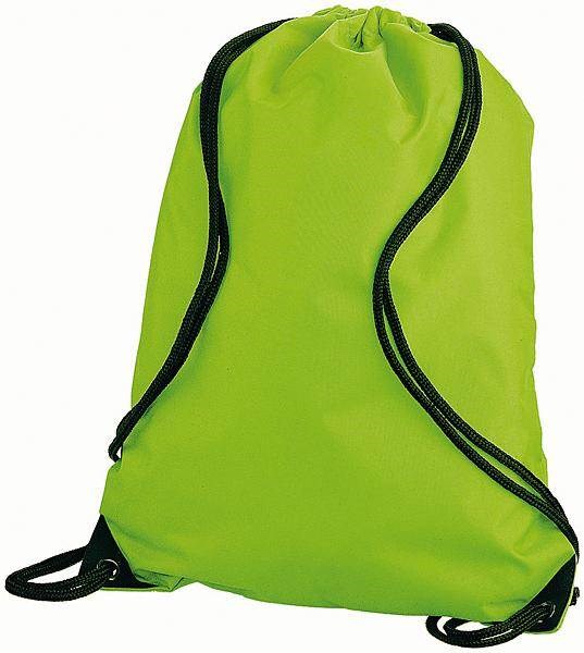Obrázky: Světle zelený jednoduchý reklamní batoh