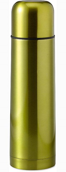 Obrázky: Limetková nerezová dvouplášťová termoska 500 ml