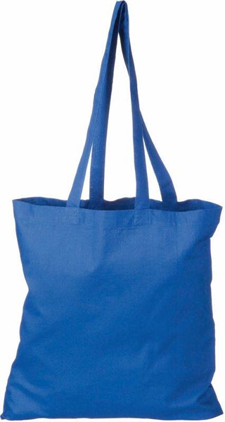 Obrázky: Bavlněná nákupní taška 100g, král. modrá