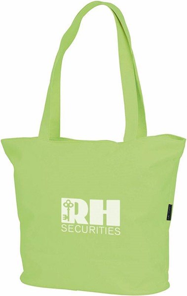 Obrázky: Limetkově zelená plážová nebo nákupní taška