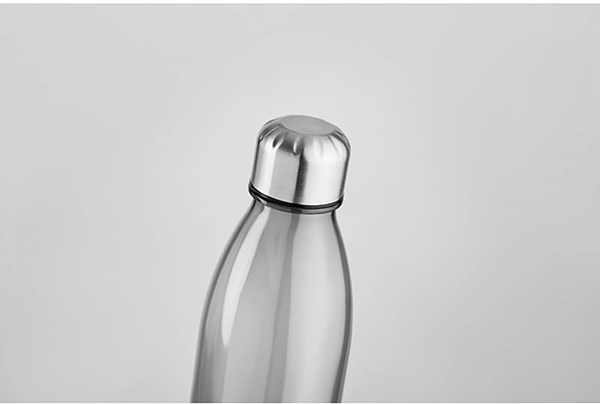 Obrázky: Šedá tritanová láhev na pití 600 ml, Obrázek 2