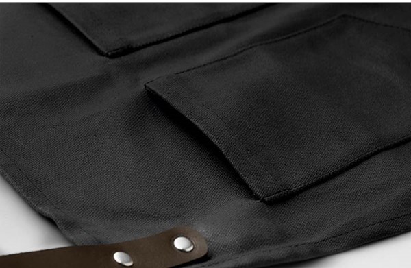 Obrázky: Povoskovaná dlouhá zástěra, černá, Obrázek 3