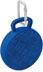 Obrázky: Bluetooth reproduktor s modrou textilní stranou
