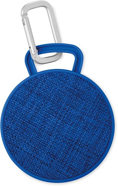 Obrázky: Bluetooth reproduktor s modrou textilní stranou, Obrázek 3