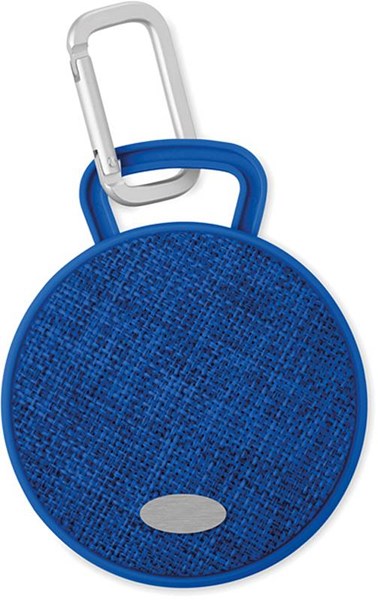 Obrázky: Bluetooth reproduktor s modrou textilní stranou, Obrázek 4
