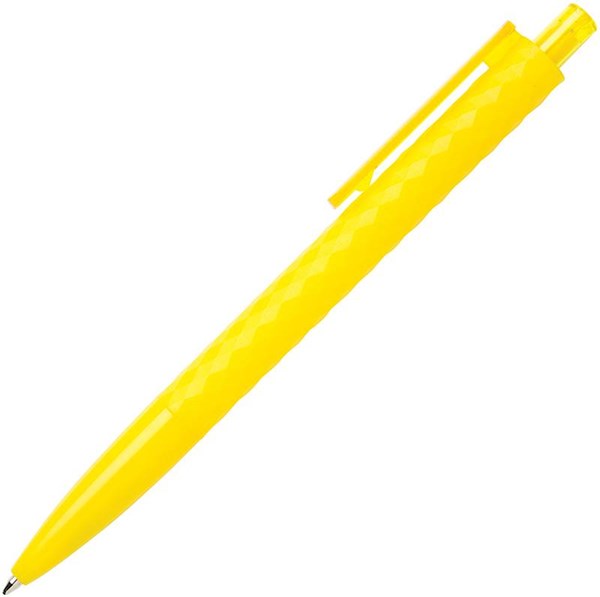 Obrázky: Plastové pero s diamantovým vzorem, žluté, Obrázek 3
