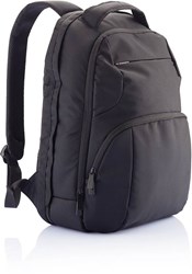 Obrázky: Univerzální černý nylonový batoh na notebook, 12 L