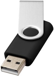 Obrázky: Twister basic černo-stříbrný USB disk 8GB