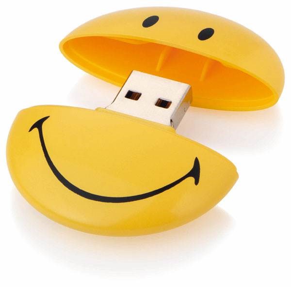 USB flash disk 8GB ve tvaru Smajlíka | DG Tip - reklamní předměty