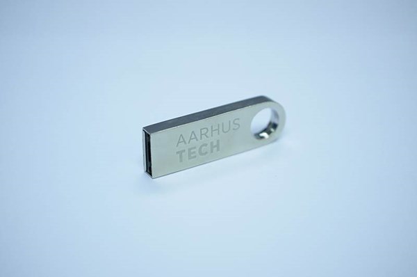 Obrázky: Compact hliníkový USB flash disk s očkem 32GB, Obrázek 3