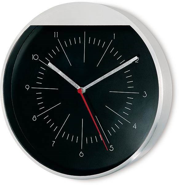 Obrázky: Nástěnné hodiny ROUNDABOUT s černým ciferníkem, Obrázek 2