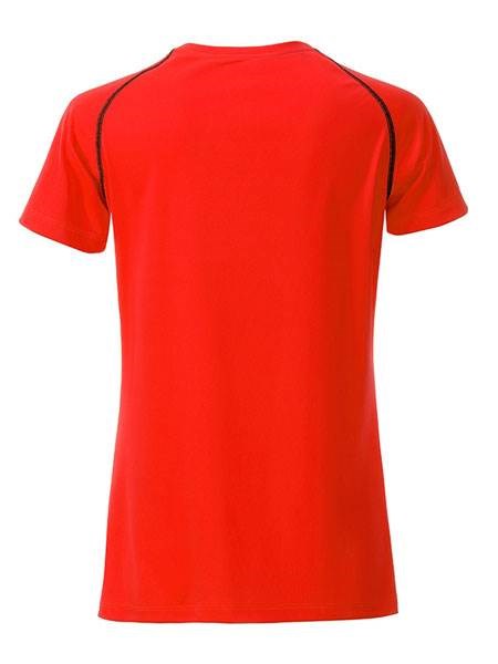 Obrázky: Dámské funkční tričko SPORT 130, oranžová/černá S
